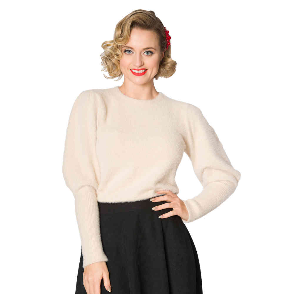 Dancing Days - LUXURY SOFT Gebreide trui - Creme